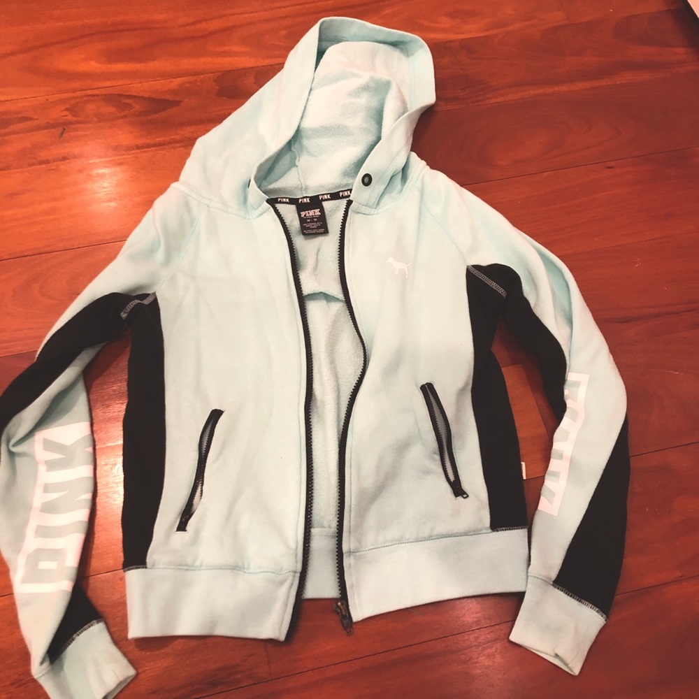 PINK sweatshirt jacket